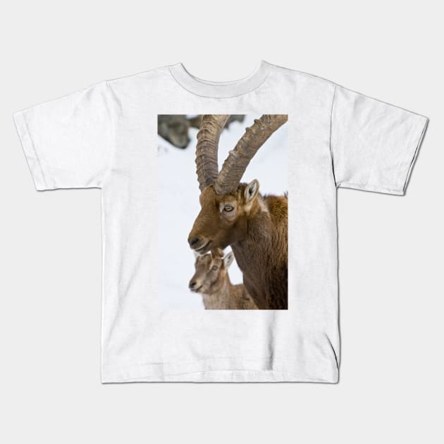 Ibex Kids T-Shirt by jaydee1400